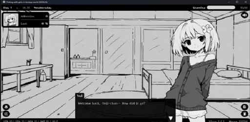 Flirting With Girls In Fantasy World