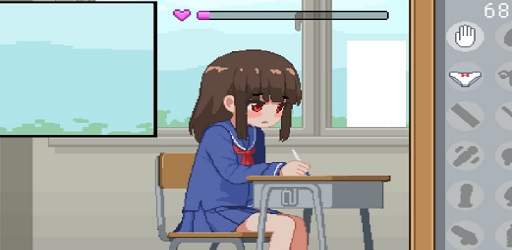 Haunted Chair With Shy Girl