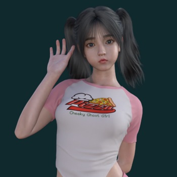 Cheeky Ghost Girl