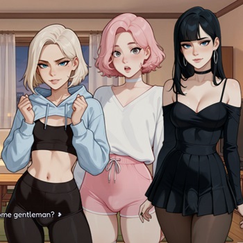 Femboy & Futa Cozy Cafe