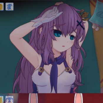 Summer Beach With Two Girl